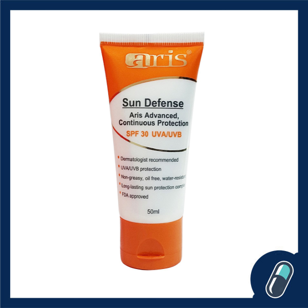 کرم ضد آفتاب اریس بدون چربی SPF 30 بی رنگ