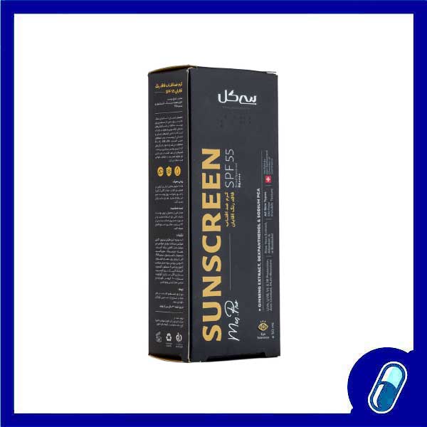 کرم ضد آفتاب آقایان سی گل SPF55 طرح جدید