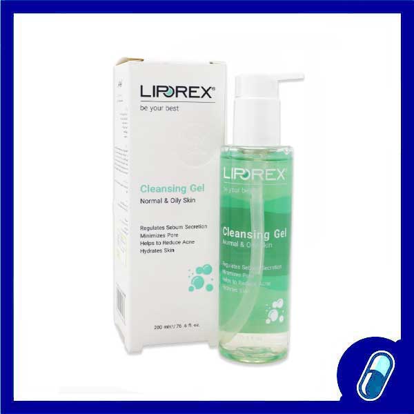 ژل شستشوی صورت پوست چرب لیپورکس