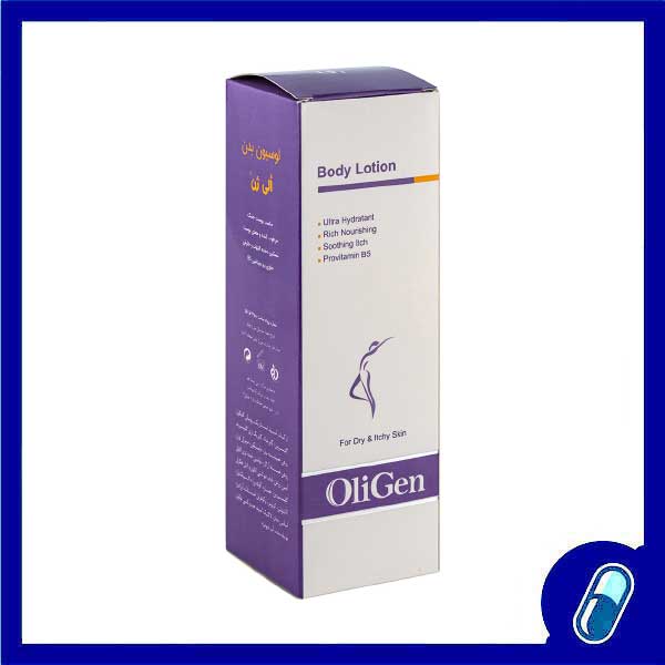 لوسیون بدن پوست خشک الی ژن