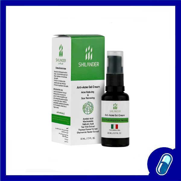 ژل کرم آنتی آکنه شیلاندر
