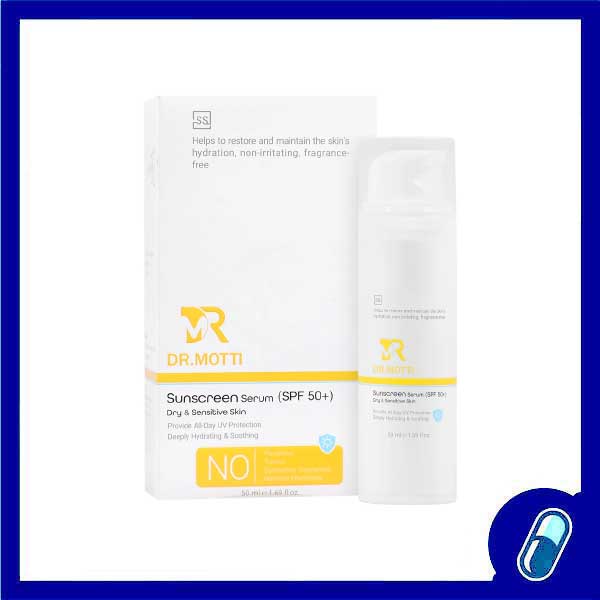 سرم ضد آفتاب پوست خشک و حساس دکتر متی