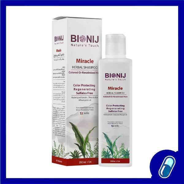شامپو گیاهی موهای رنگ یا کراتین شده بیونیج